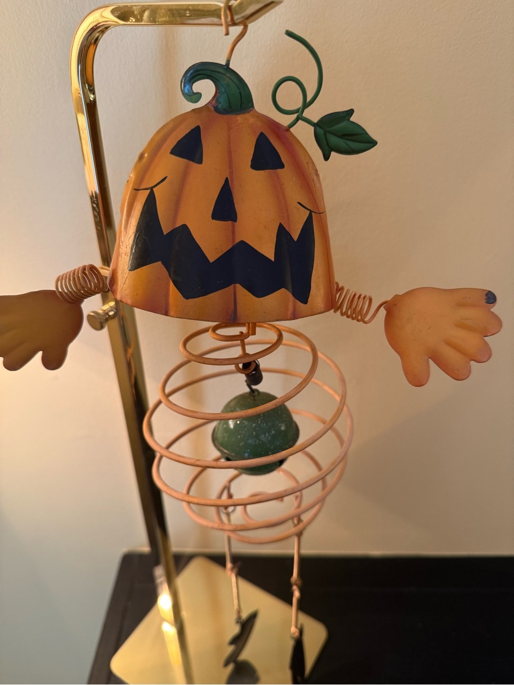 Pumpkin Spiral Hanging Home Accent - Unbranded